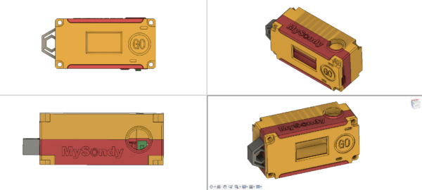 CASE for  MySondyGO V3.0 (case stampabile ) - immagine 2